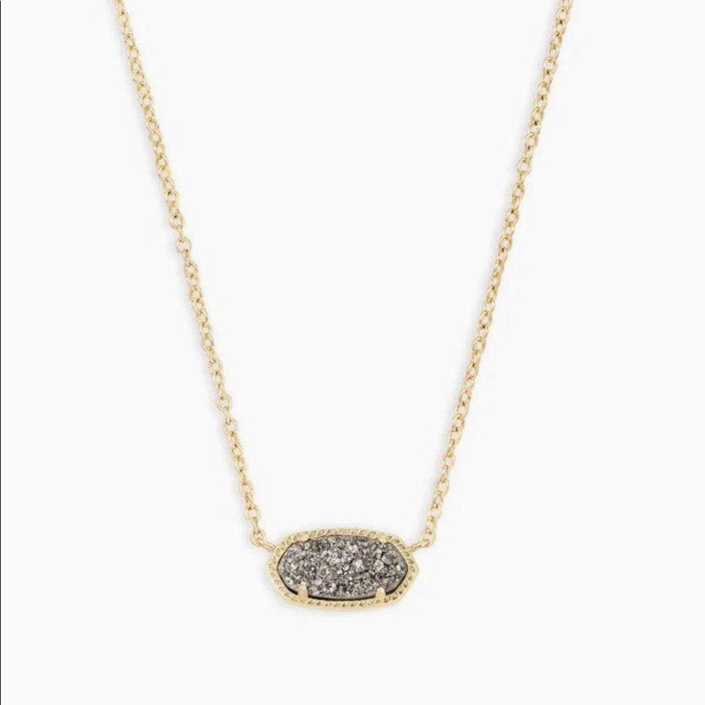 Kendra Scott Elisa gold pendant necklace